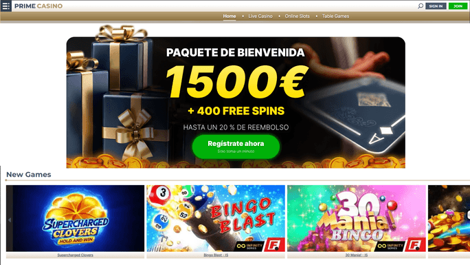 Reseñas Prime Casino